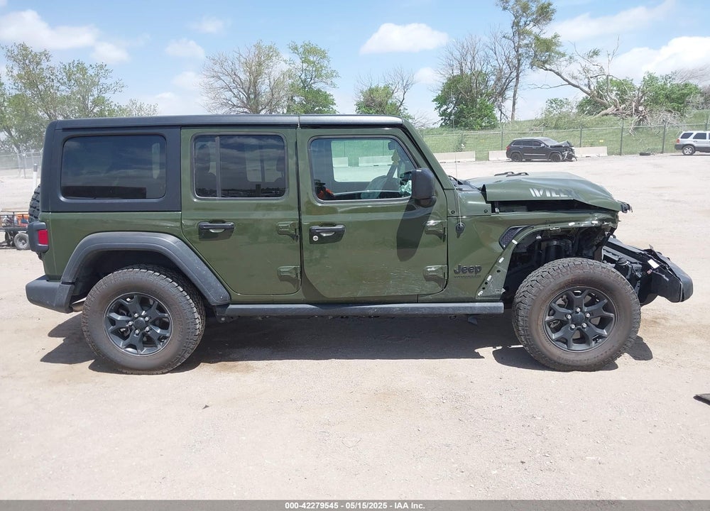 2021 JEEP WRANGLER UNLIMITED VIN: 1C4HJXDN6MW815241