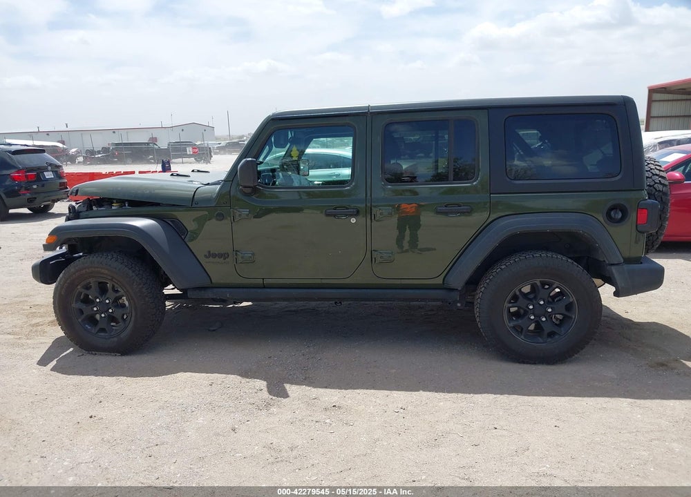 2021 JEEP WRANGLER UNLIMITED VIN: 1C4HJXDN6MW815241