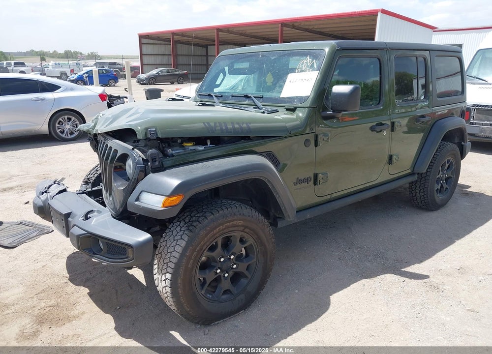 2021 JEEP WRANGLER UNLIMITED VIN: 1C4HJXDN6MW815241
