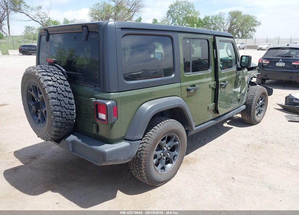2021 JEEP WRANGLER UNLIMITED VIN: 1C4HJXDN6MW815241