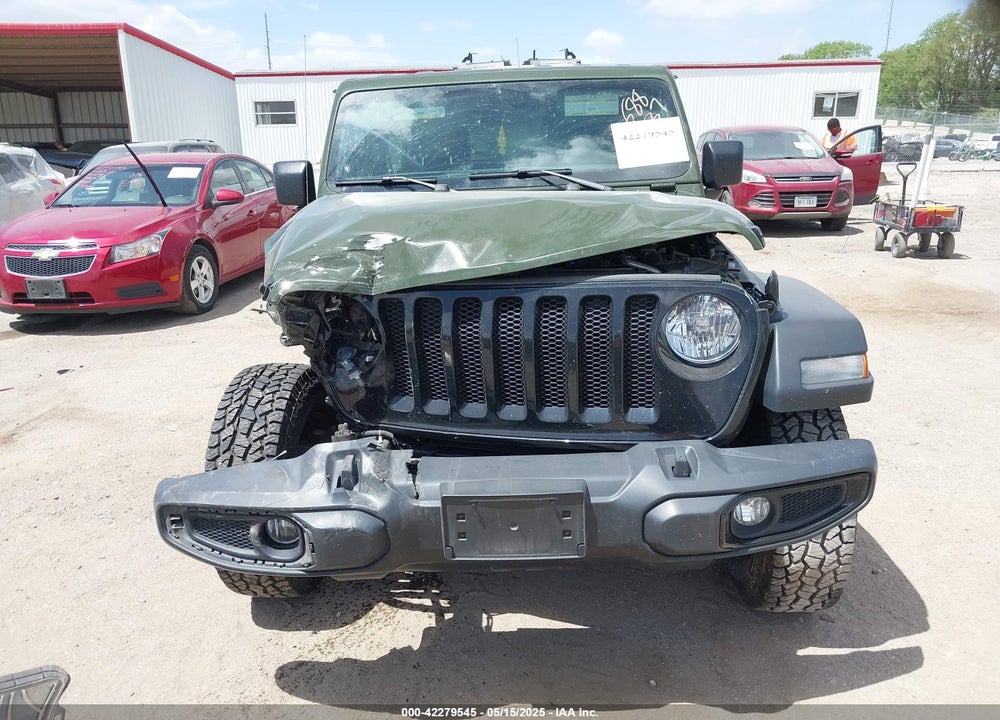 2021 JEEP WRANGLER UNLIMITED VIN: 1C4HJXDN6MW815241