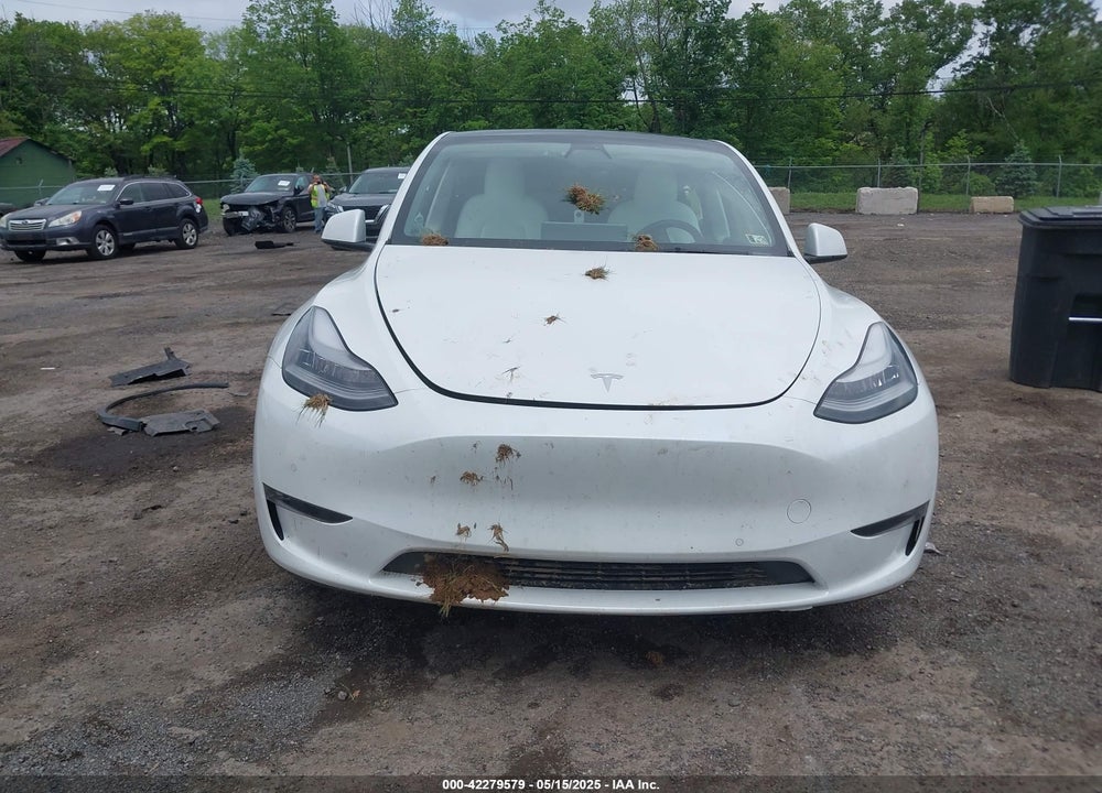2021 TESLA MODEL Y LONG RANGE DUAL MOTOR ALL-WHEEL DRIVE VIN: 5YJYGDEE8MF151699