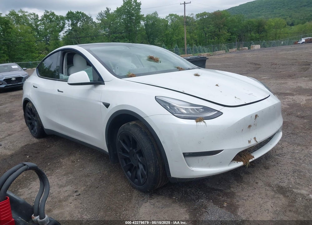 2021 TESLA MODEL Y LONG RANGE DUAL MOTOR ALL-WHEEL DRIVE VIN: 5YJYGDEE8MF151699