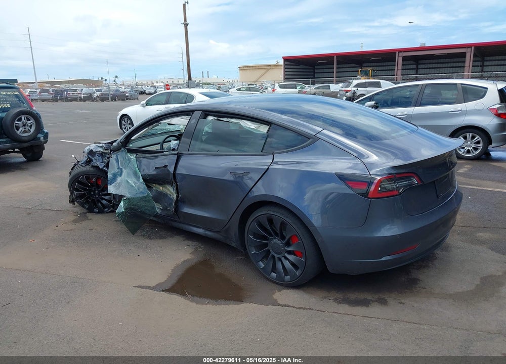 2022 TESLA MODEL 3 VIN: 5YJ3E1EC3NF265303