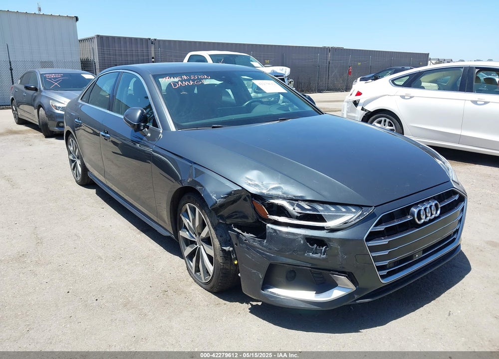 2020 AUDI A4 VIN: WAUJMAF40LN012727