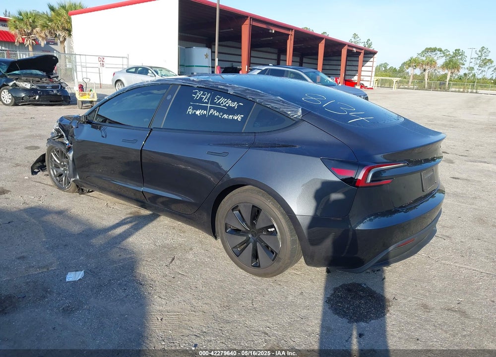 2025 TESLA MODEL 3 VIN: 5YJ3E1EA6SF888134