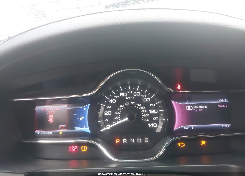 2013 LINCOLN MKS VIN: 1LNHL9FT4DG607785