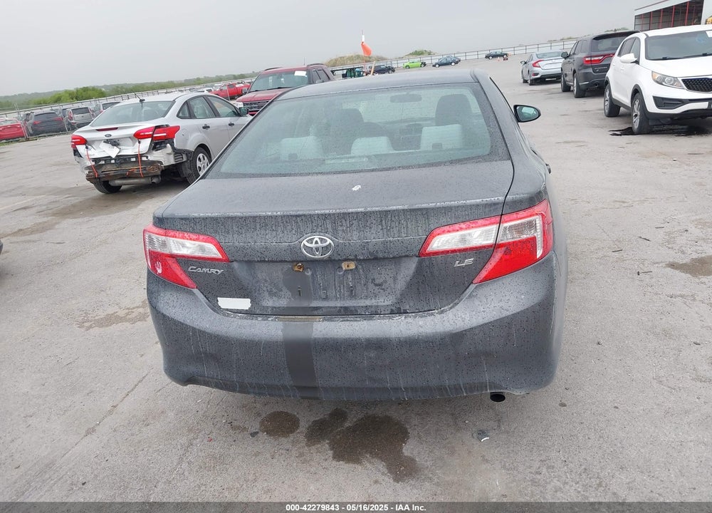 2012 TOYOTA CAMRY VIN: 4T1BF1FK8CU032631