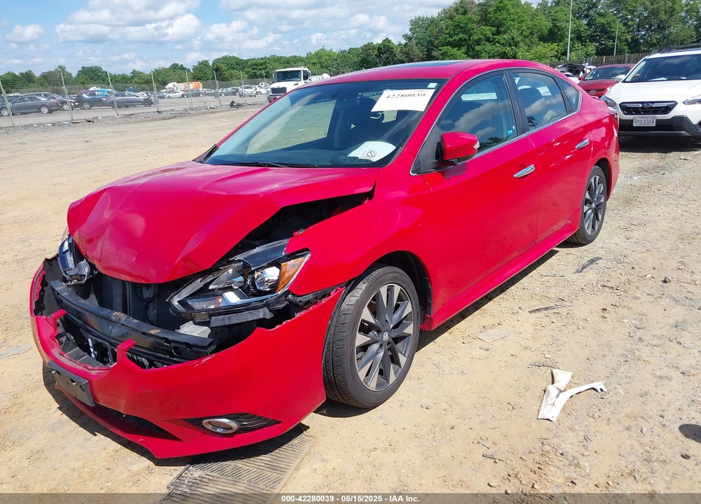 2017 NISSAN SENTRA SR TURBO VIN: 3N1CB7AP2HY366901