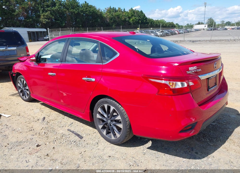 2017 NISSAN SENTRA SR TURBO VIN: 3N1CB7AP2HY366901