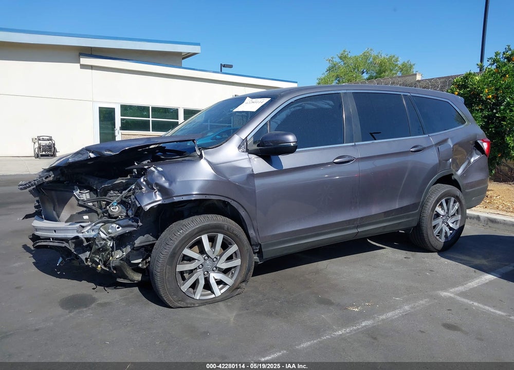 2021 HONDA PILOT 2WD EX VIN: 5FNYF5H35MB036402