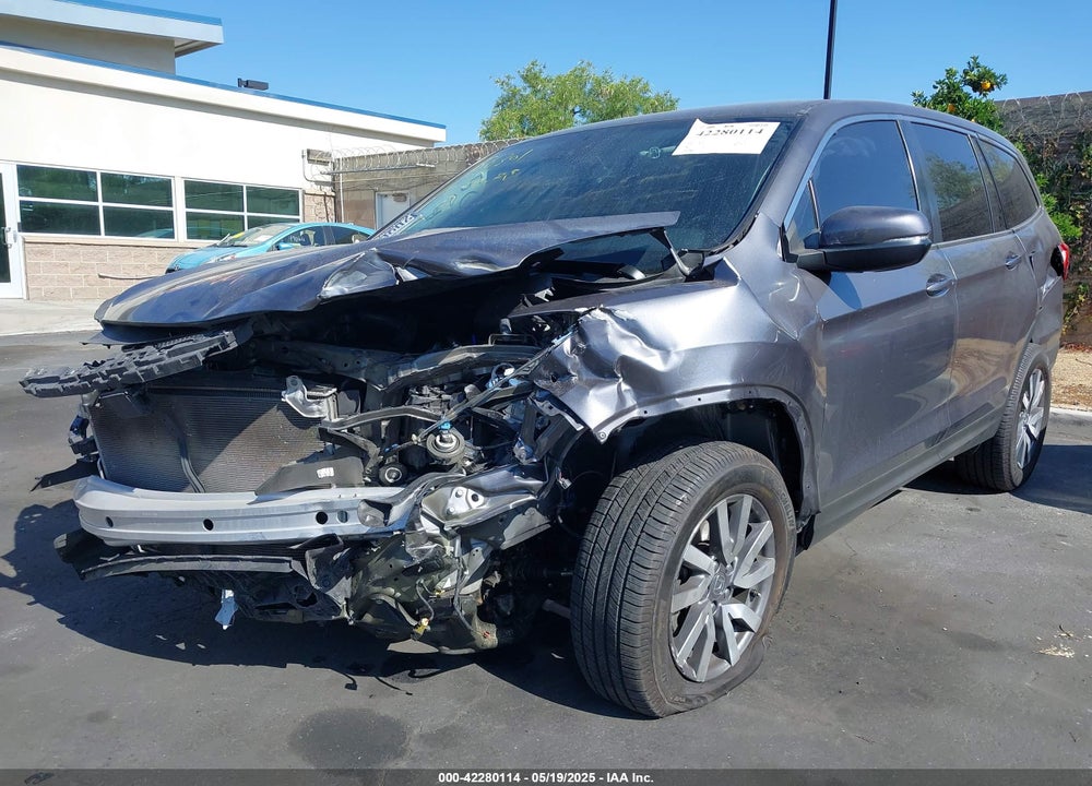 2021 HONDA PILOT 2WD EX VIN: 5FNYF5H35MB036402
