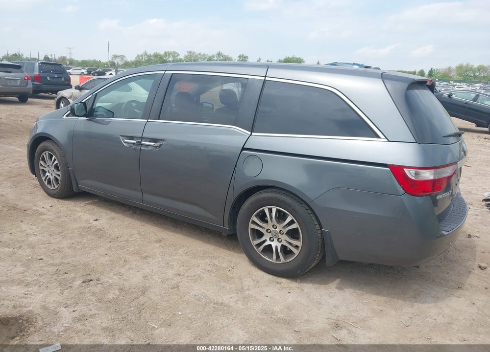 2013 HONDA ODYSSEY EX-L VIN: 5FNRL5H60DB023354