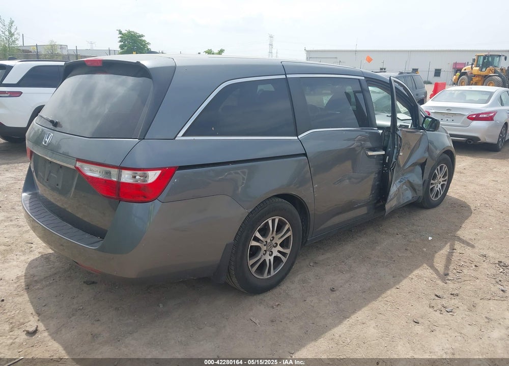 2013 HONDA ODYSSEY EX-L VIN: 5FNRL5H60DB023354
