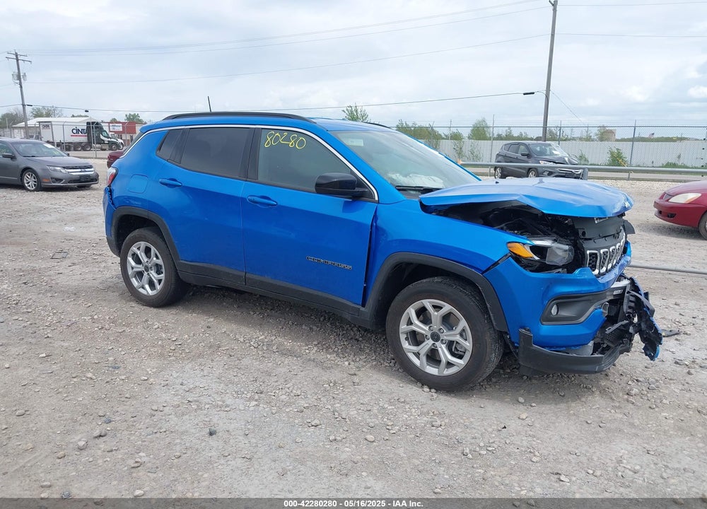 2025 JEEP COMPASS LATITUDE 4X4 VIN: 3C4NJDBNXST526547