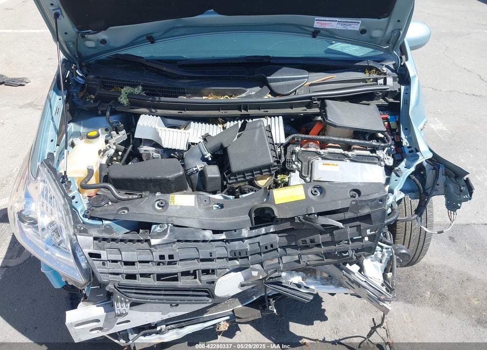 2012 TOYOTA PRIUS TWO VIN: JTDKN3DU9C1592893