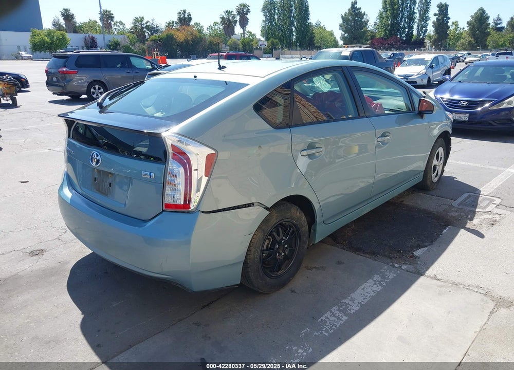 2012 TOYOTA PRIUS TWO VIN: JTDKN3DU9C1592893