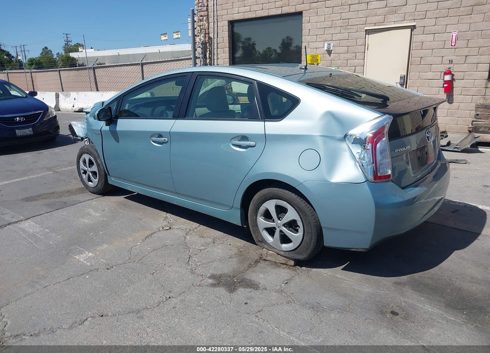 2012 TOYOTA PRIUS TWO VIN: JTDKN3DU9C1592893