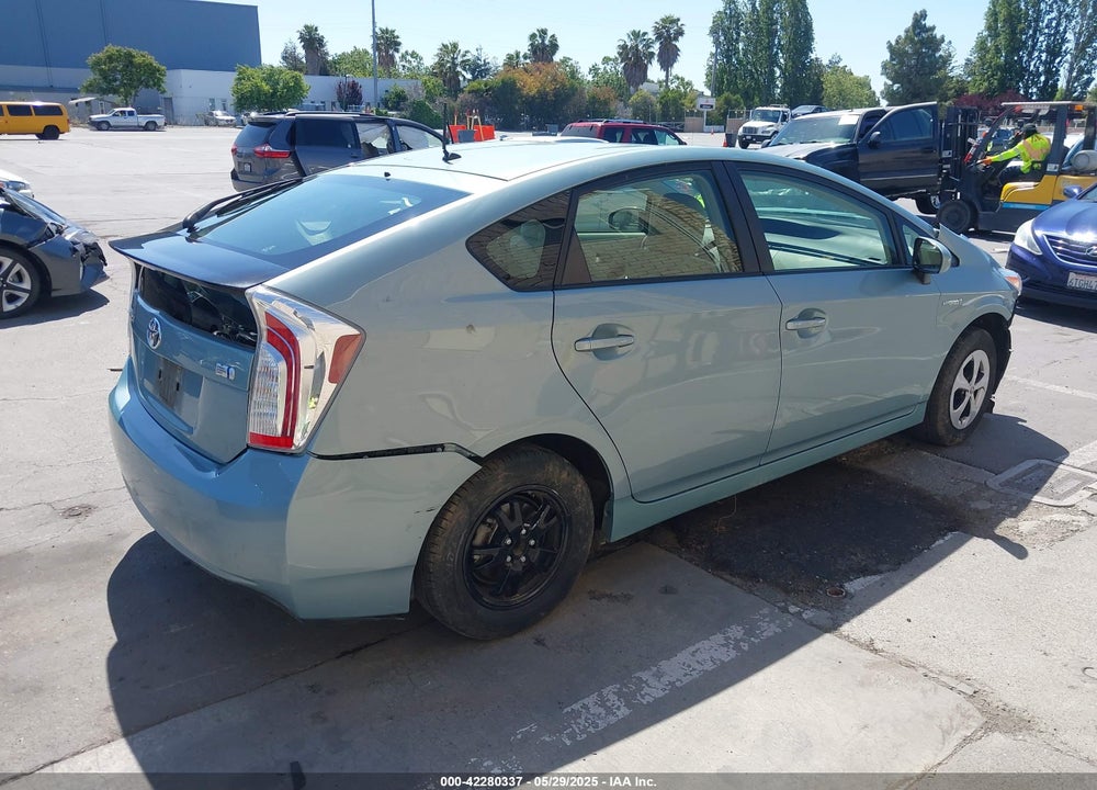 2012 TOYOTA PRIUS TWO VIN: JTDKN3DU9C1592893
