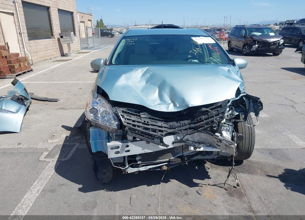 2012 TOYOTA PRIUS TWO VIN: JTDKN3DU9C1592893