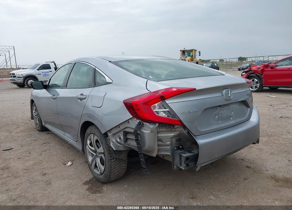 2017 HONDA CIVIC VIN: 19XFC2F50HE049363