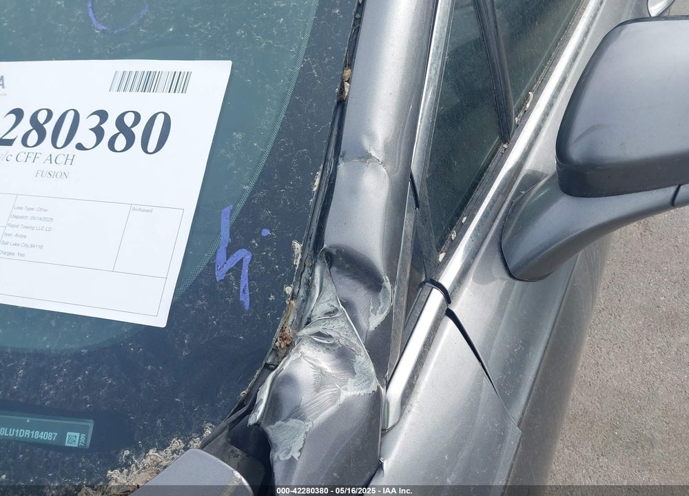 2013 FORD FUSION HYBRID VIN: 3FA6P0LU1DR184087