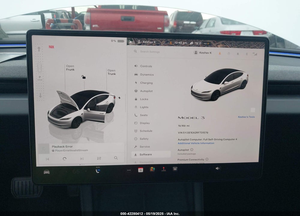 2024 TESLA MODEL 3 VIN: 5YJ3E1EA2RF731579