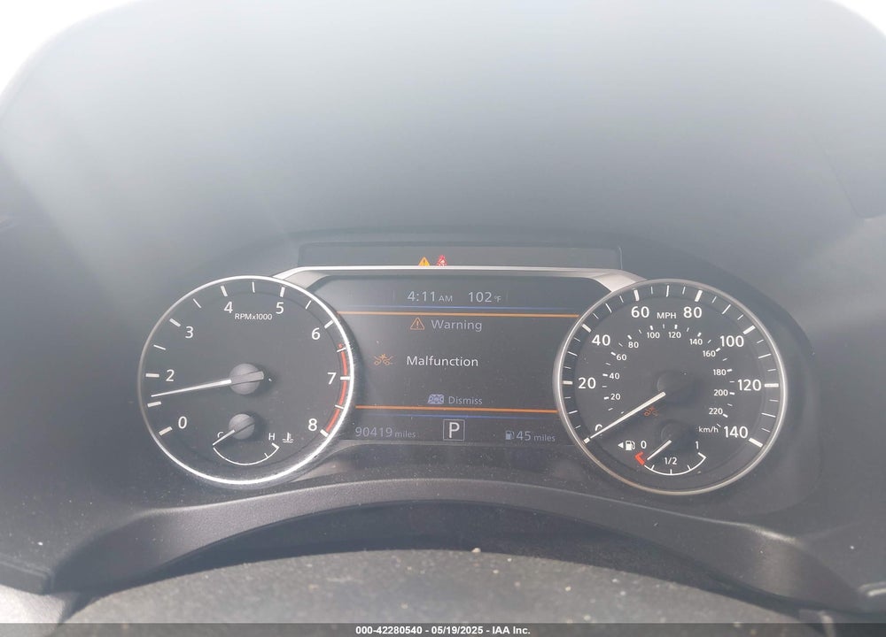 2022 NISSAN ALTIMA VIN: 1N4BL4DV4NN313632