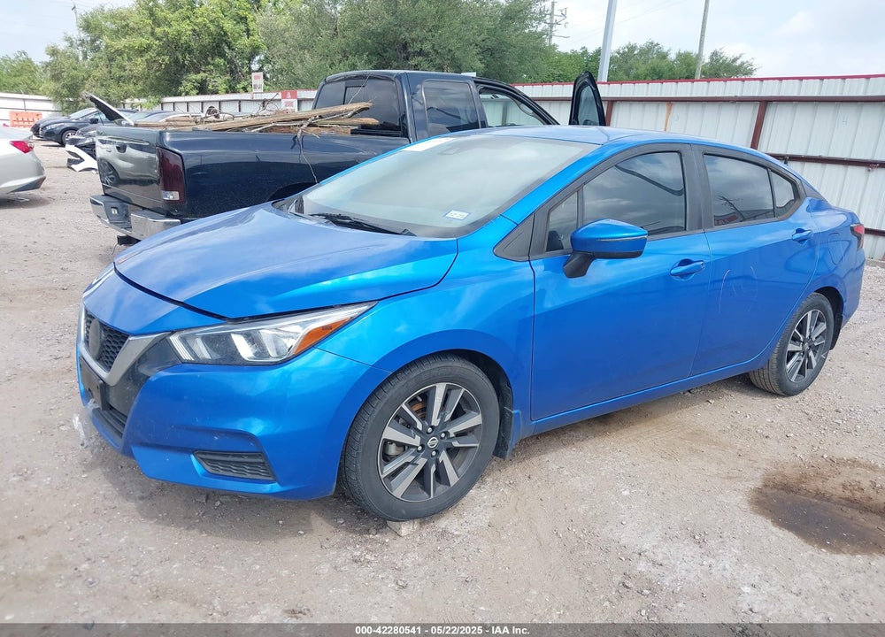 2021 NISSAN VERSA SV XTRONIC CVT VIN: 3N1CN8EV7ML880224