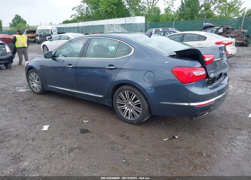 2015 KIA CADENZA PREMIUM VIN: KNALN4D76F5194555