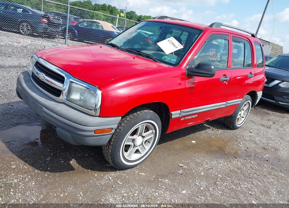 2003 CHEVROLET TRACKER HARD TOP BASE VIN: 2CNBJ13C636944393