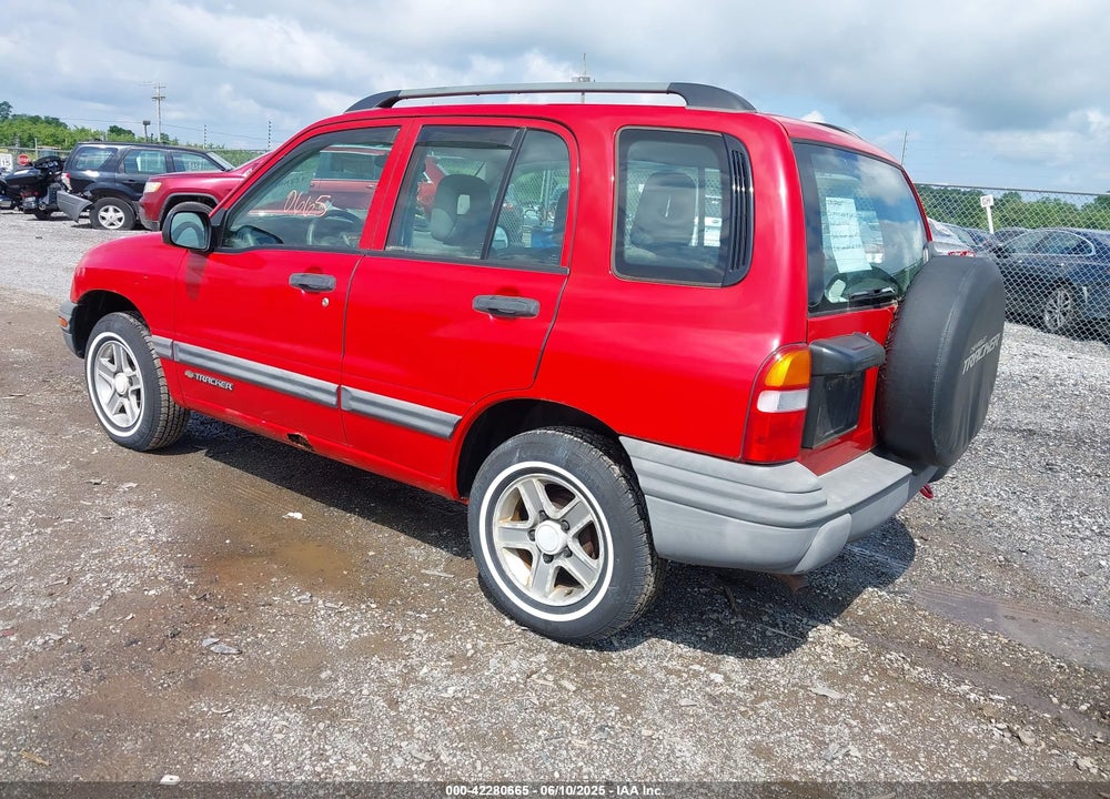 2003 CHEVROLET TRACKER HARD TOP BASE VIN: 2CNBJ13C636944393