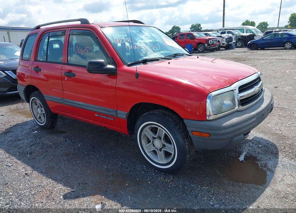2003 CHEVROLET TRACKER HARD TOP BASE VIN: 2CNBJ13C636944393