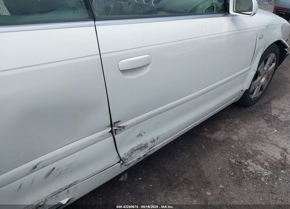 2006 AUDI A4 3.0 VIN: WAUDT48H06K009995