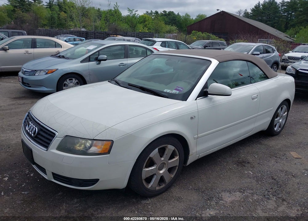 2006 AUDI A4 3.0 VIN: WAUDT48H06K009995