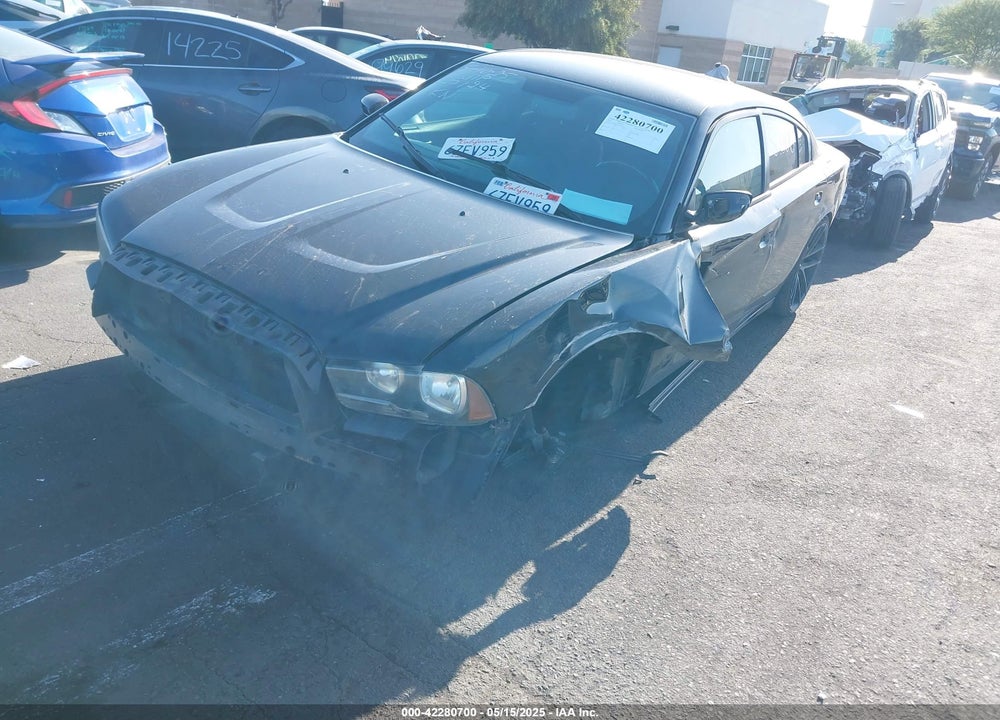 2013 DODGE CHARGER SE VIN: 2C3CDXBG7DH525194