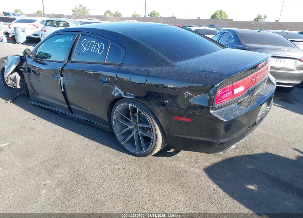 2013 DODGE CHARGER SE VIN: 2C3CDXBG7DH525194