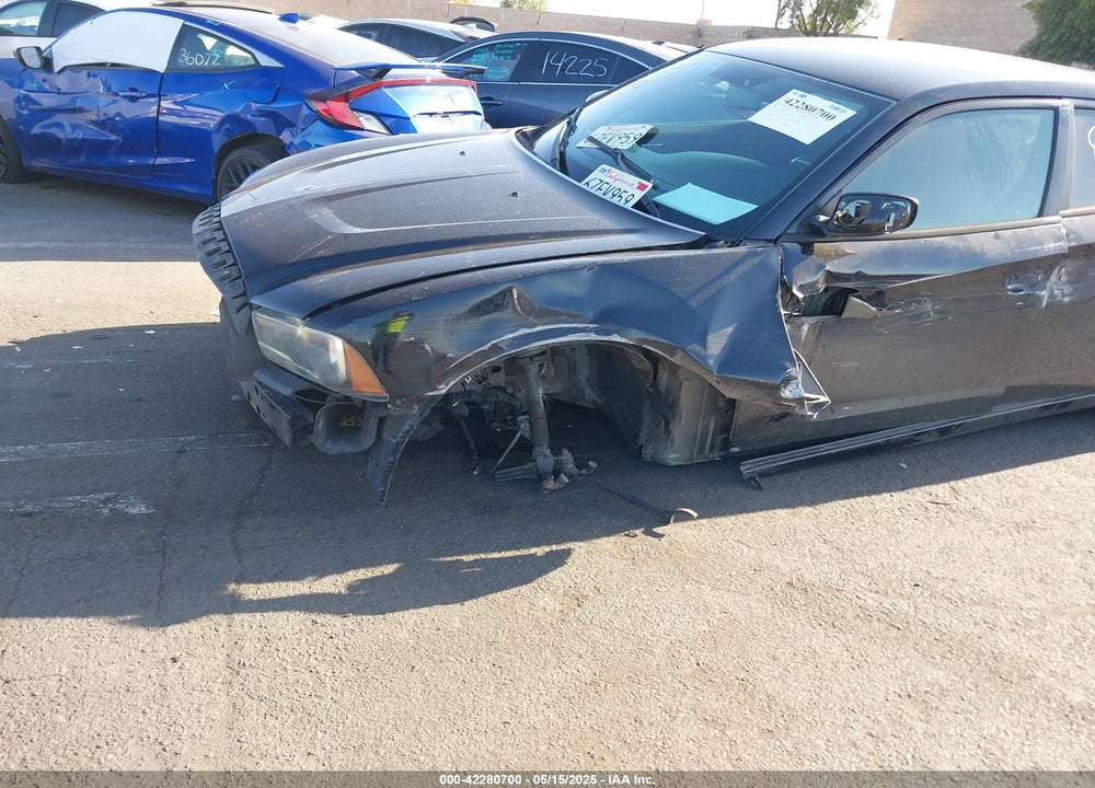 2013 DODGE CHARGER SE VIN: 2C3CDXBG7DH525194