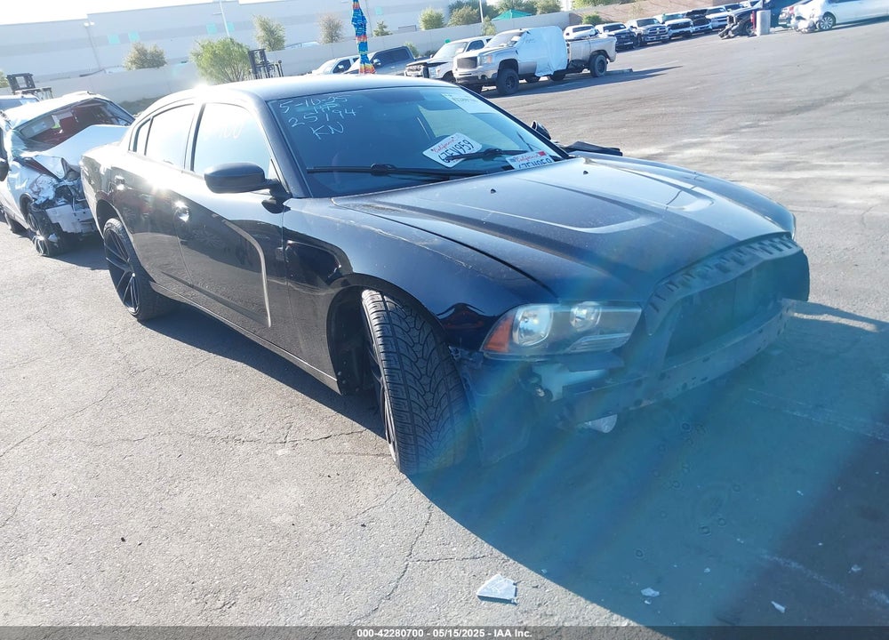 2013 DODGE CHARGER SE VIN: 2C3CDXBG7DH525194