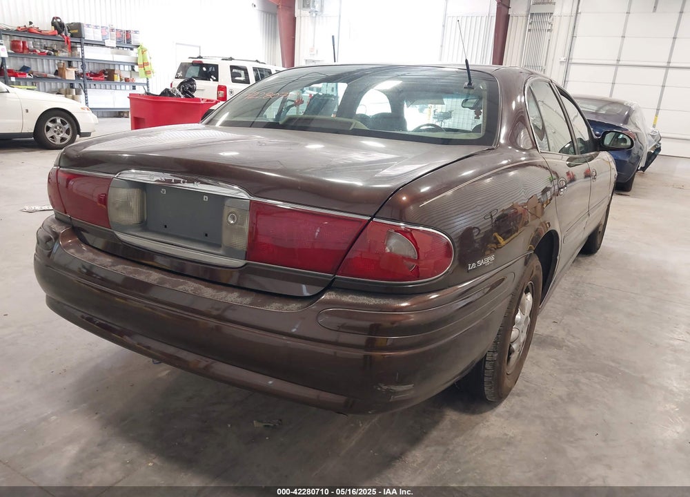 2001 BUICK LESABRE CUSTOM VIN: 1G4HP54K41U283323