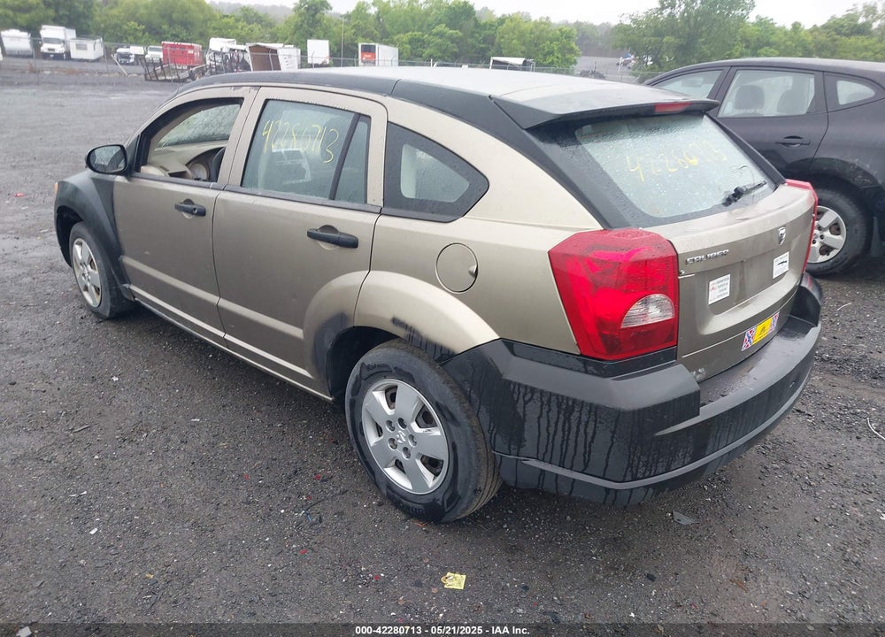 2007 DODGE CALIBER VIN: 1B3HB28B97D104067