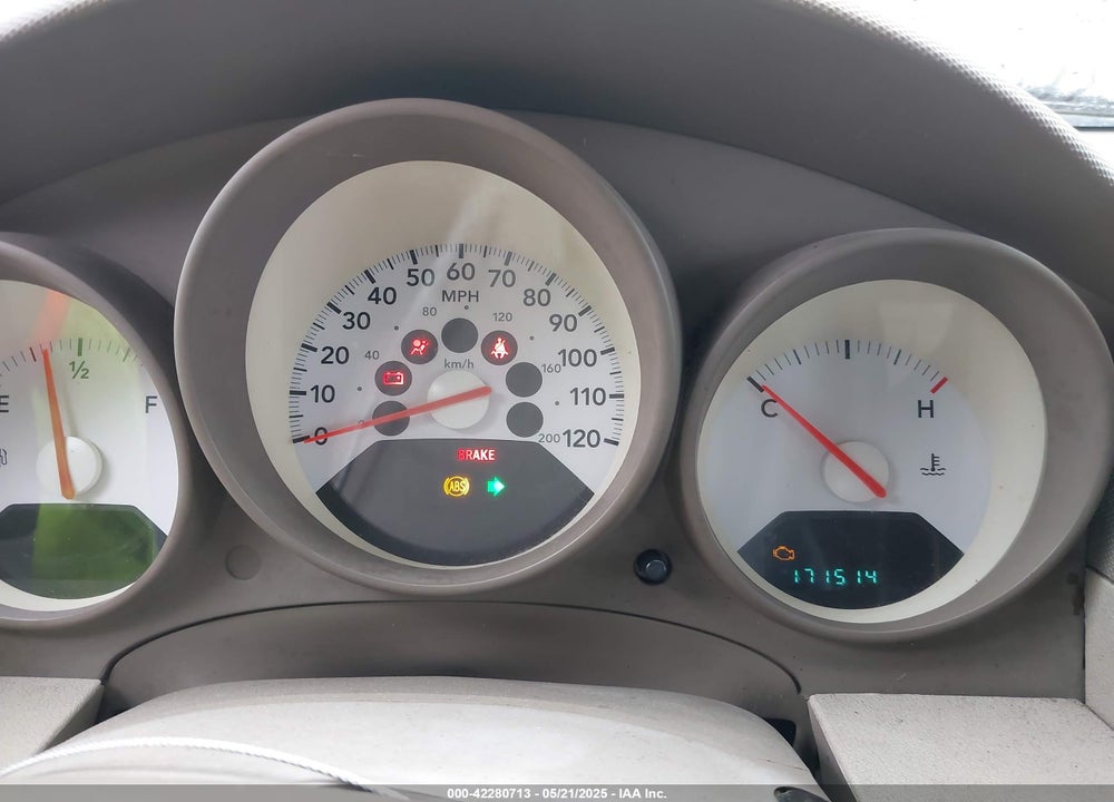 2007 DODGE CALIBER VIN: 1B3HB28B97D104067