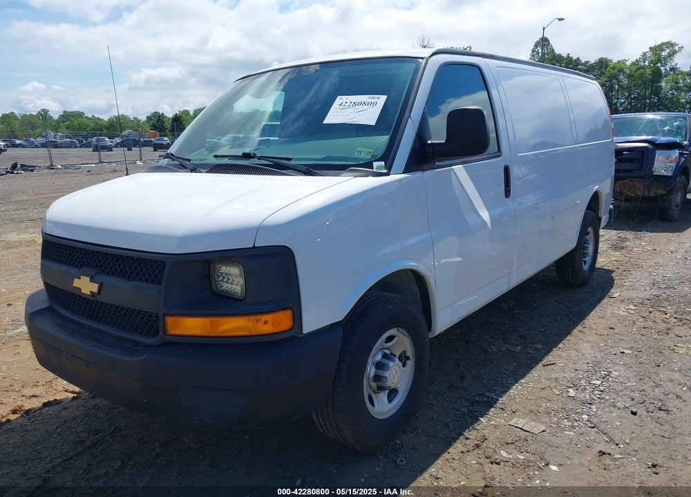 2017 CHEVROLET EXPRESS 2500 WORK VAN VIN: 1GCWGAFF6H1147484
