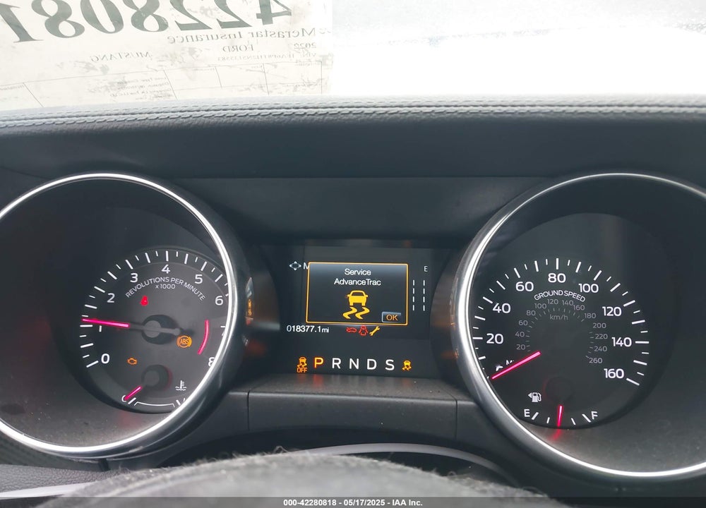 2022 FORD MUSTANG ECOBOOST FASTBACK VIN: 1FA6P8TH2N5135583