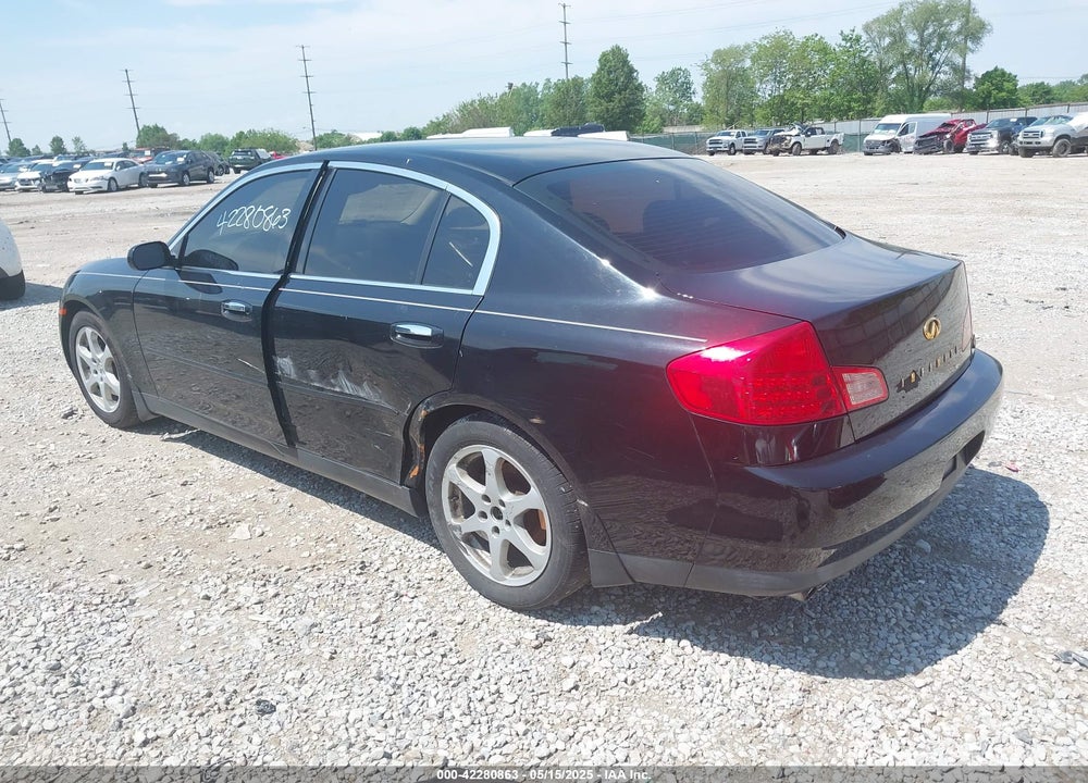 2003 INFINITI G35 LUXURY LEATHER VIN: JNKCV51E13M335169