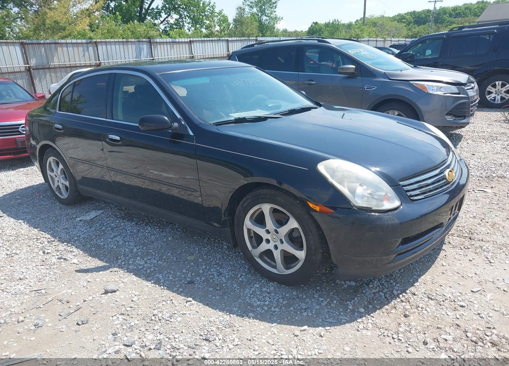 2003 INFINITI G35 LUXURY LEATHER VIN: JNKCV51E13M335169