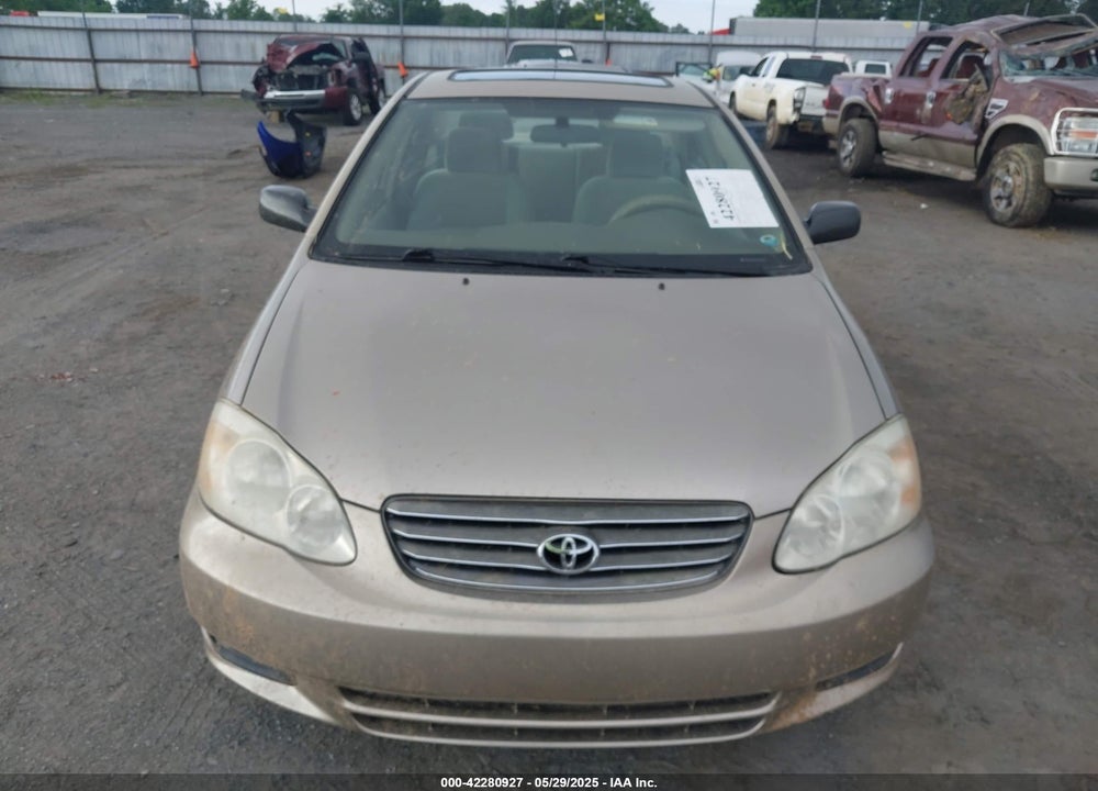 2004 TOYOTA COROLLA CE VIN: 1NXBR32E84Z213474