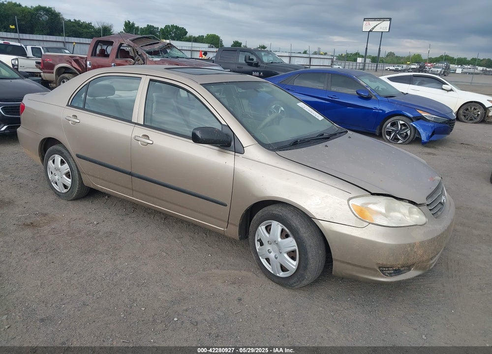 2004 TOYOTA COROLLA CE VIN: 1NXBR32E84Z213474