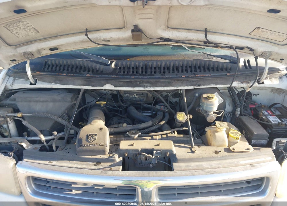 2001 DODGE RAM WAGON 3500 VIN: 2B5WB35Z71K534523