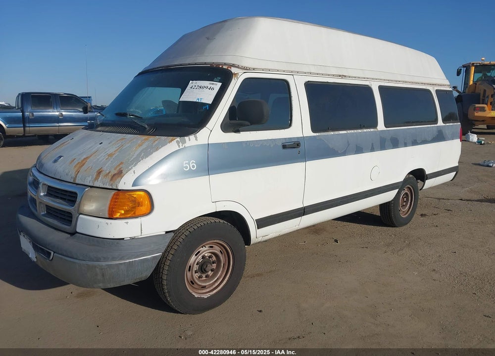 2001 DODGE RAM WAGON 3500 VIN: 2B5WB35Z71K534523